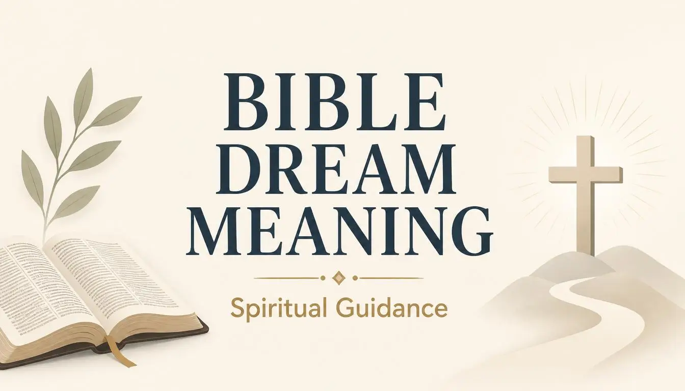 Bible Dream Meaning