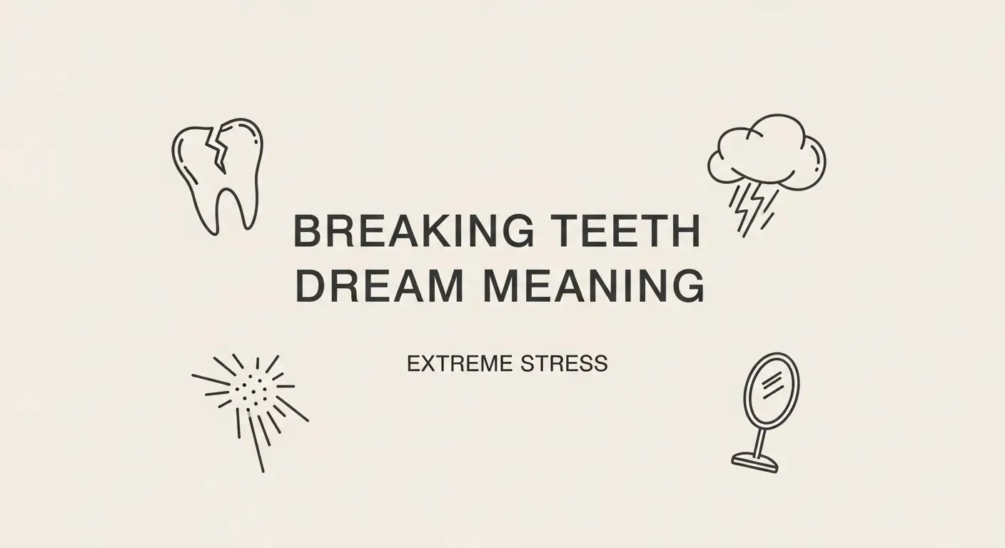 Breaking Teeth Dream Meaning