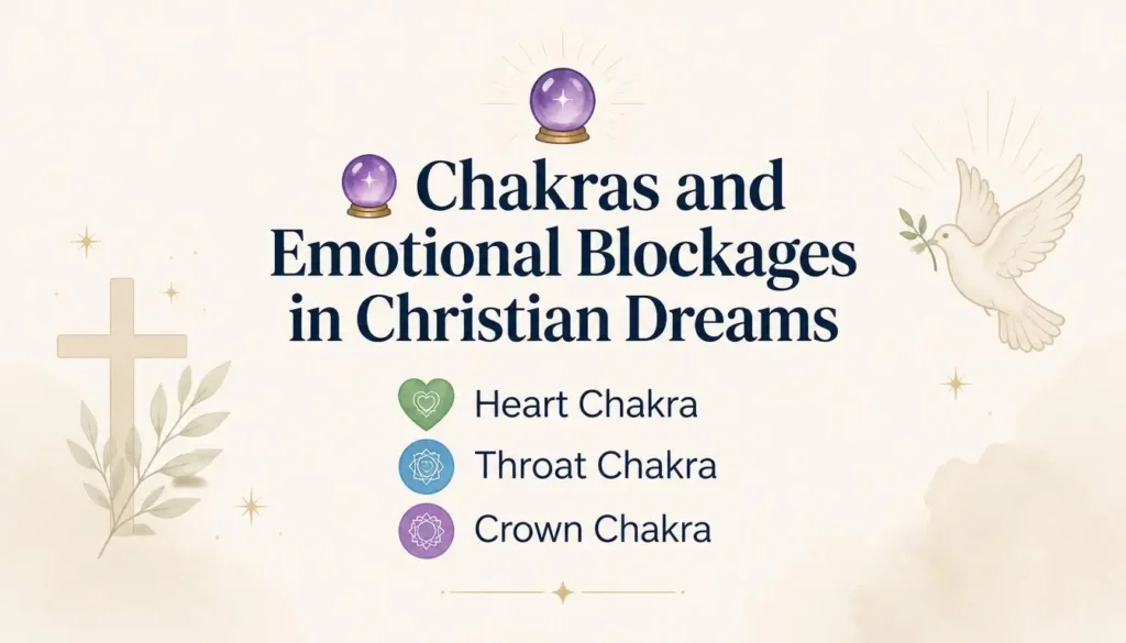 Chakras and Emotional Blockages in Christian Dreams