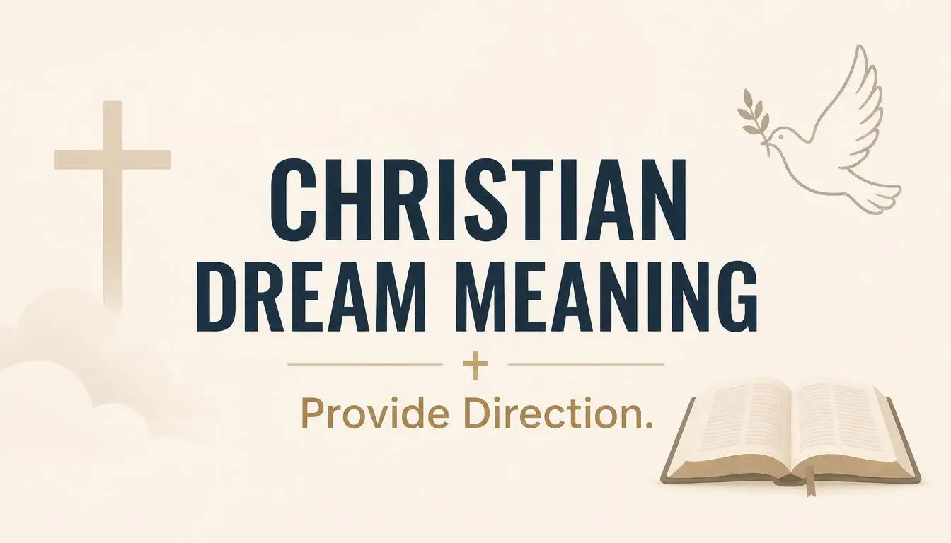 Christian dream meaning