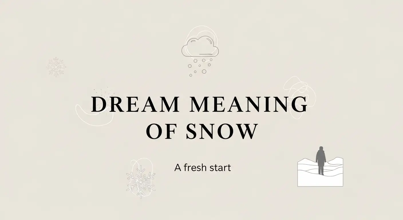 Dream Meaning of Snow