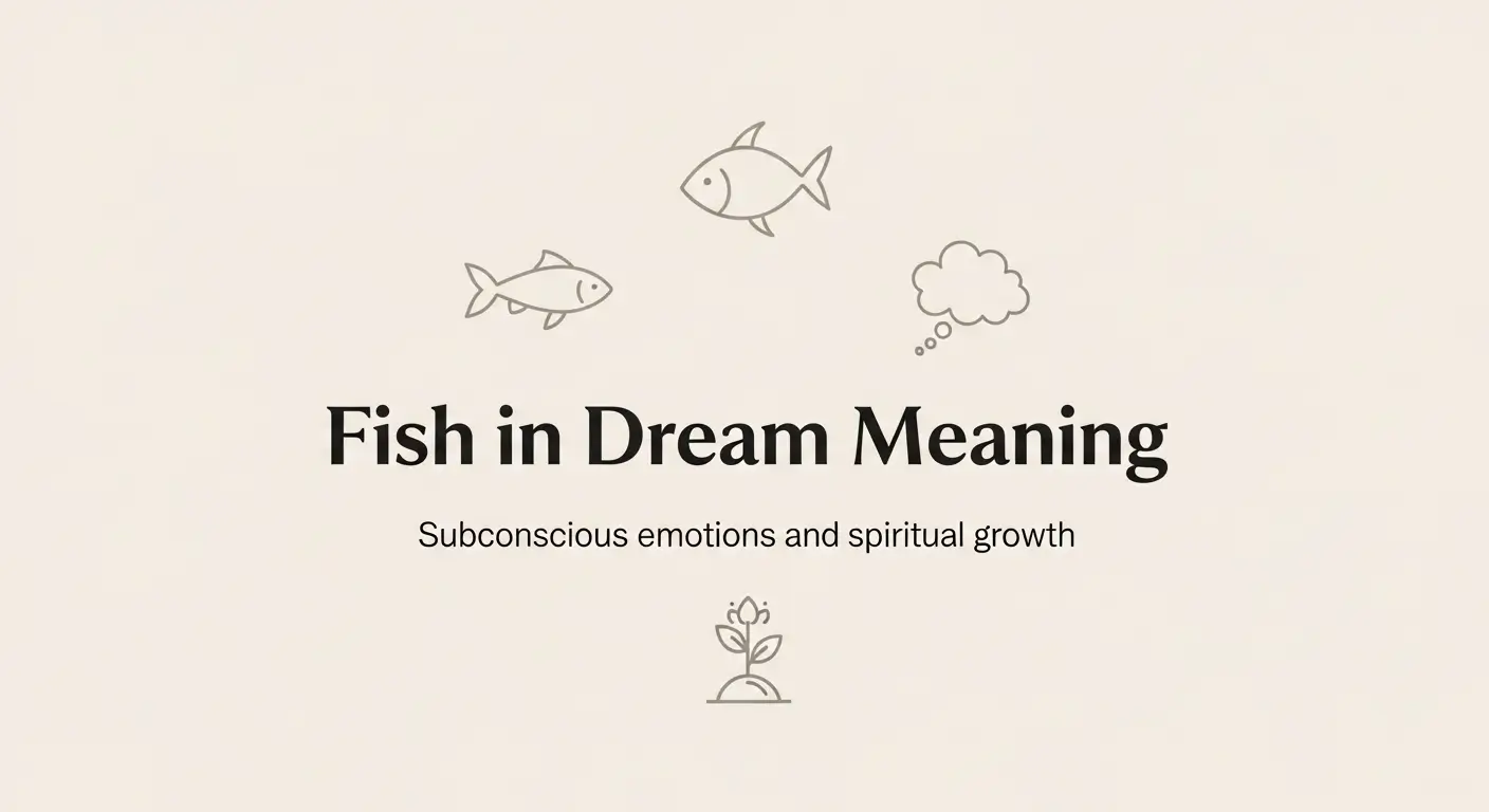 Fish in Dream Meaning