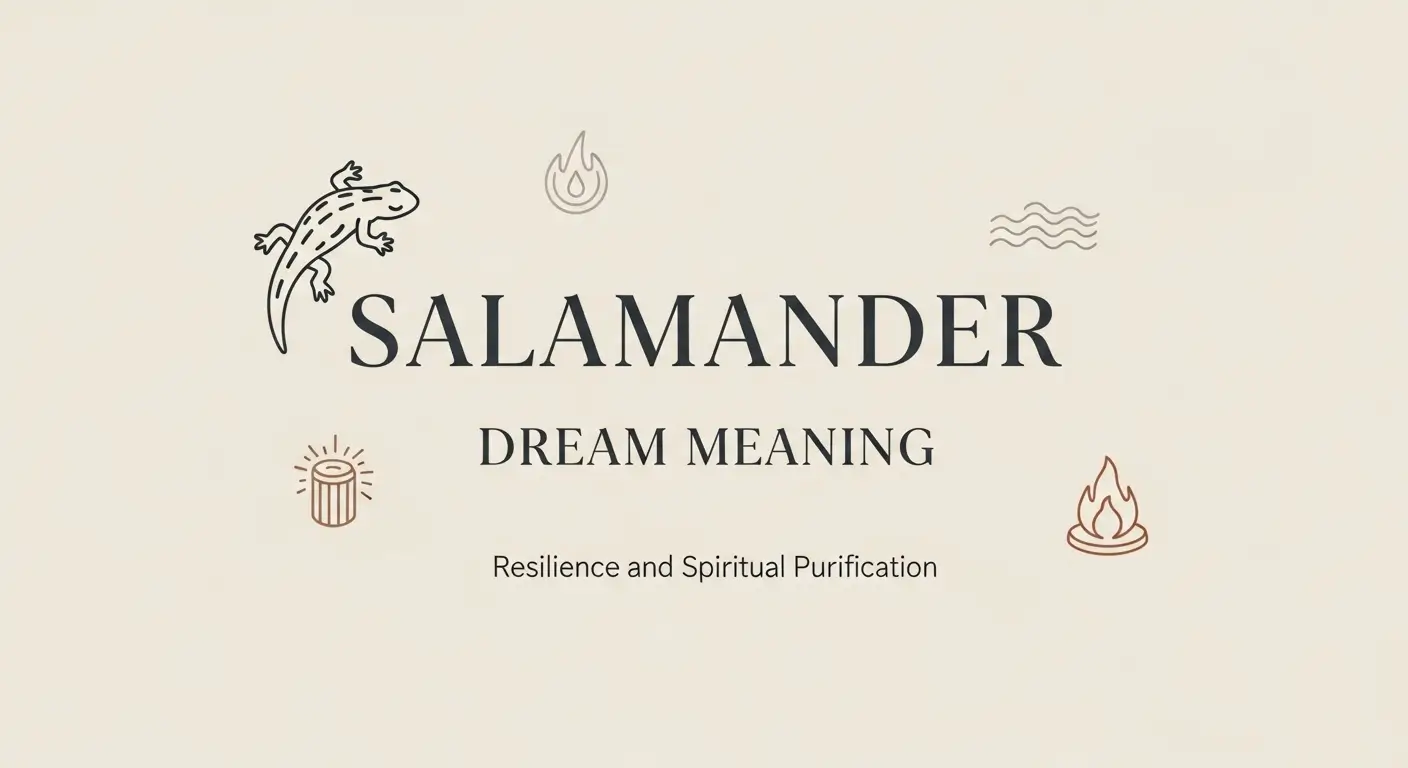 Salamander Dream Meaning