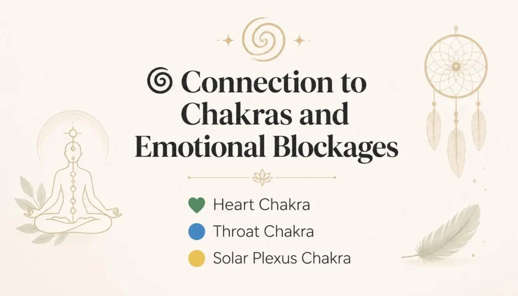 Connection to Chakras and Emotional Blockages