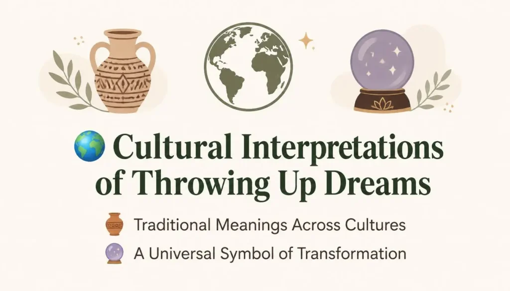 Cultural Interpretations of Throwing Up Dreams
