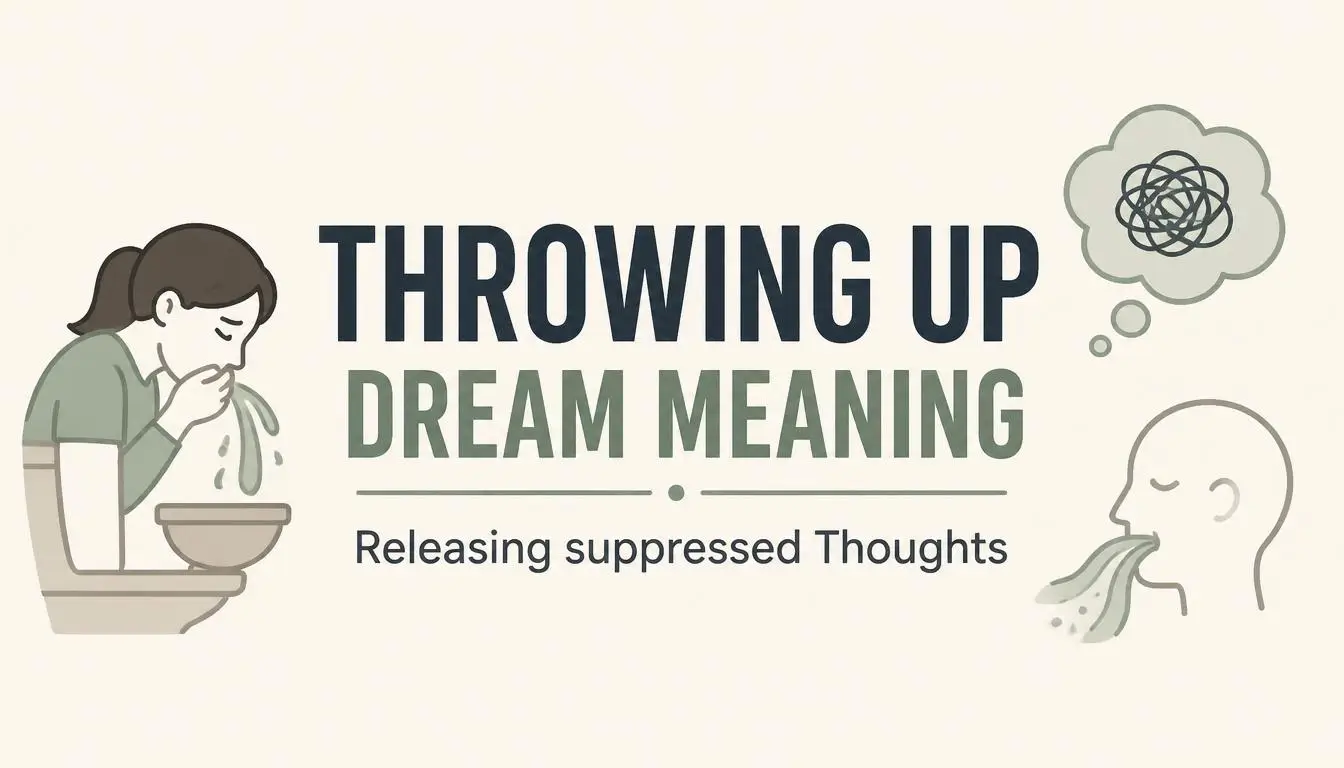 Throwing Up Dream Meaning