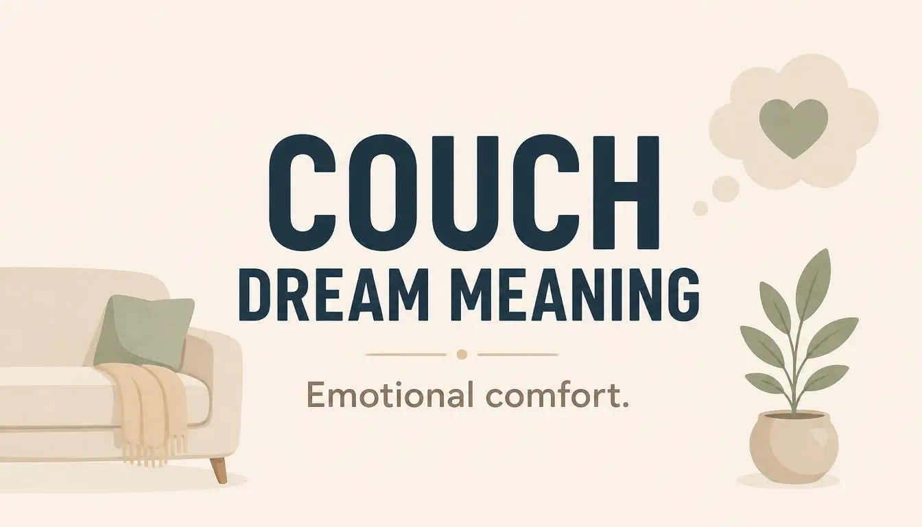 Couch Dream Meaning