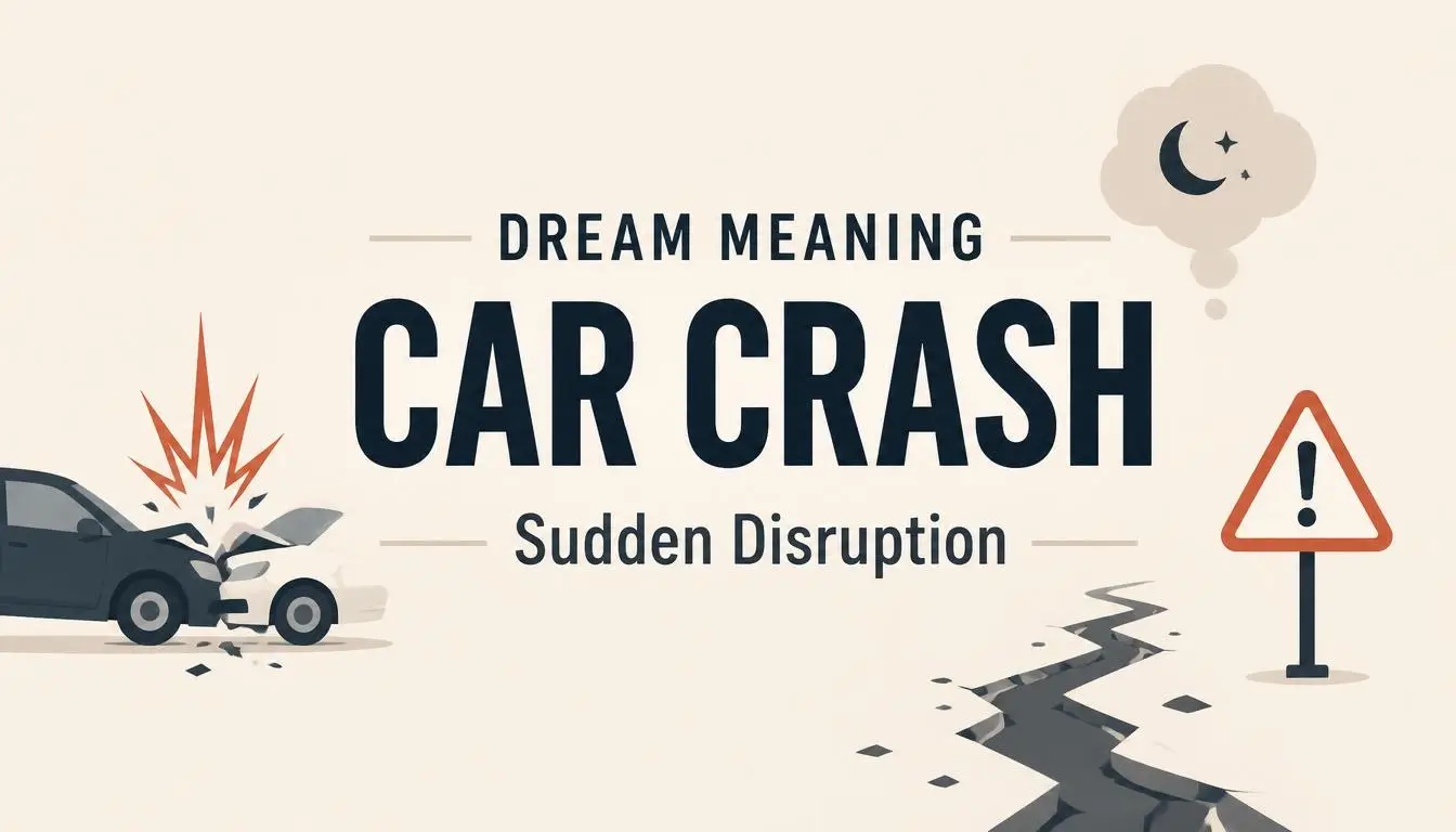 Dream Meaning Car Crash
