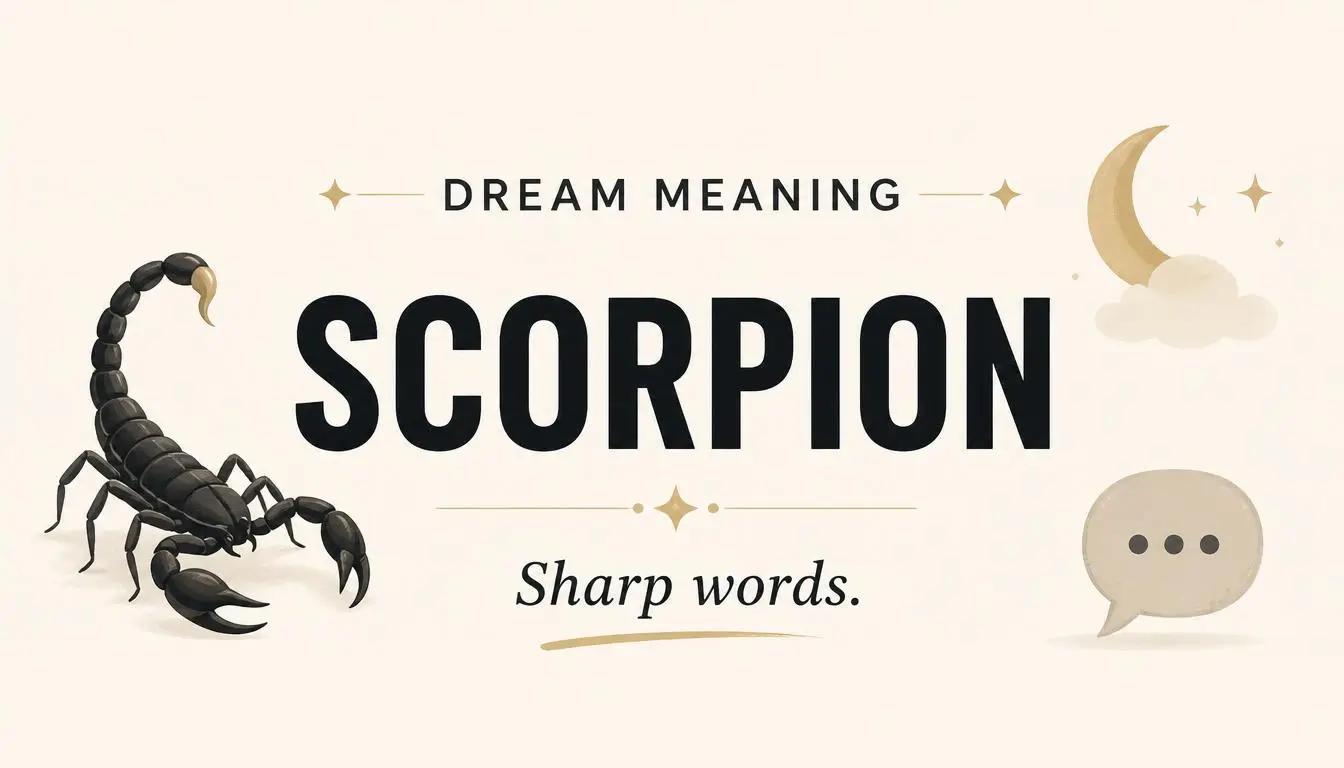 Dream Meaning Scorpion