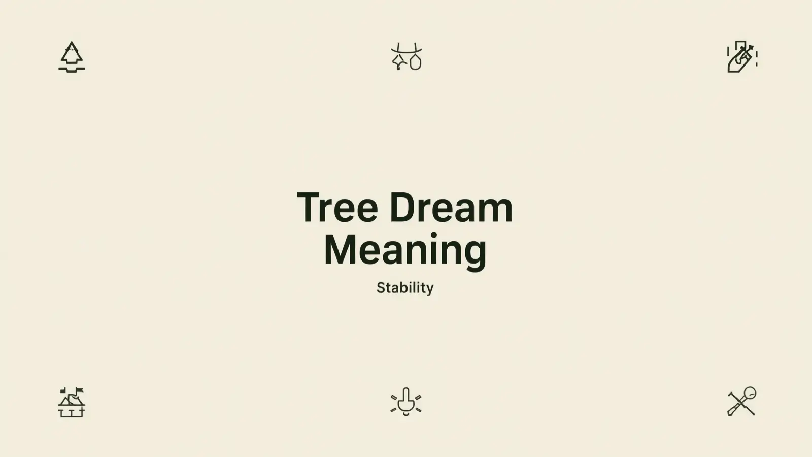 Tree Dream Meaning