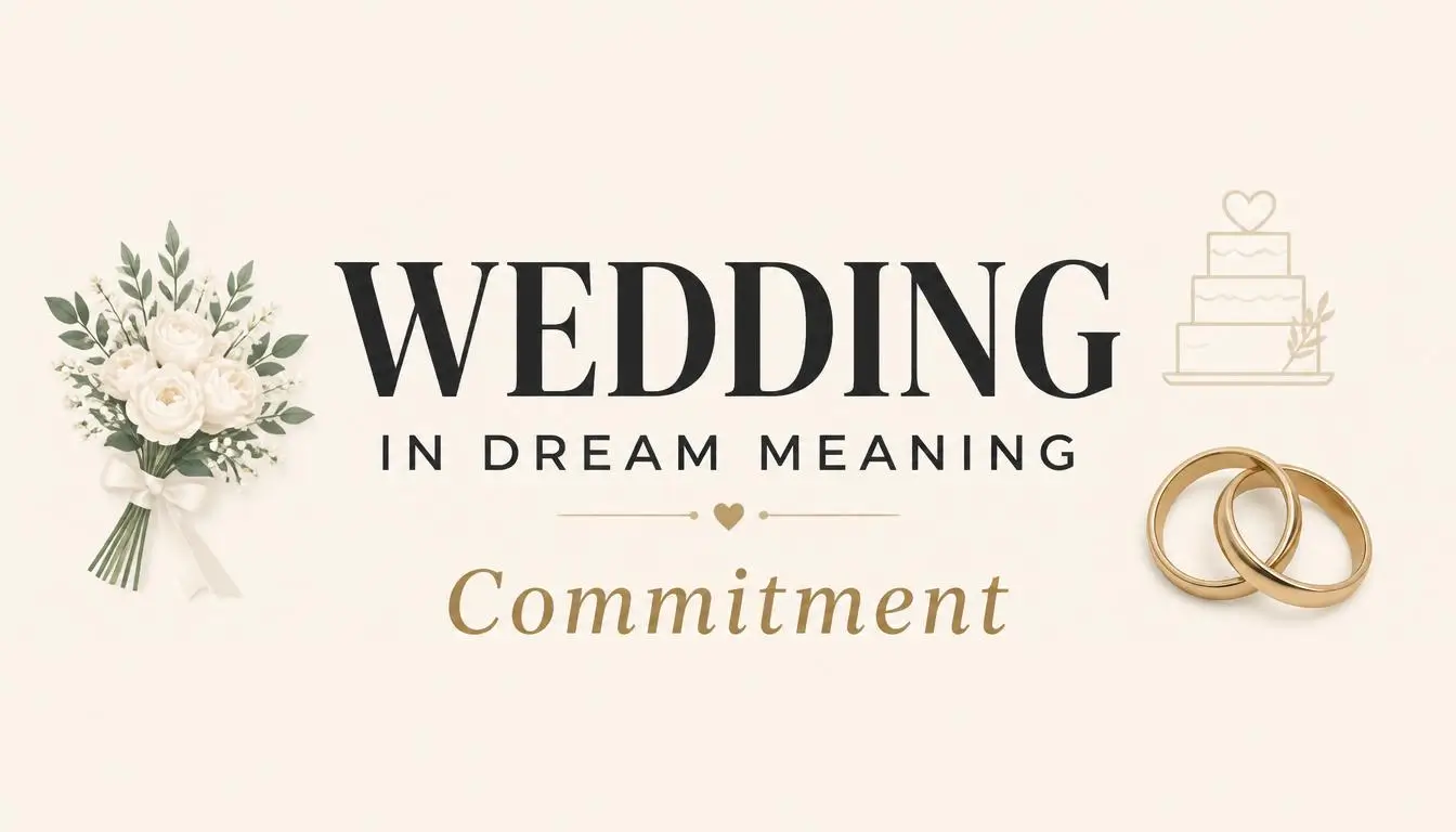 Wedding in Dream Meaning