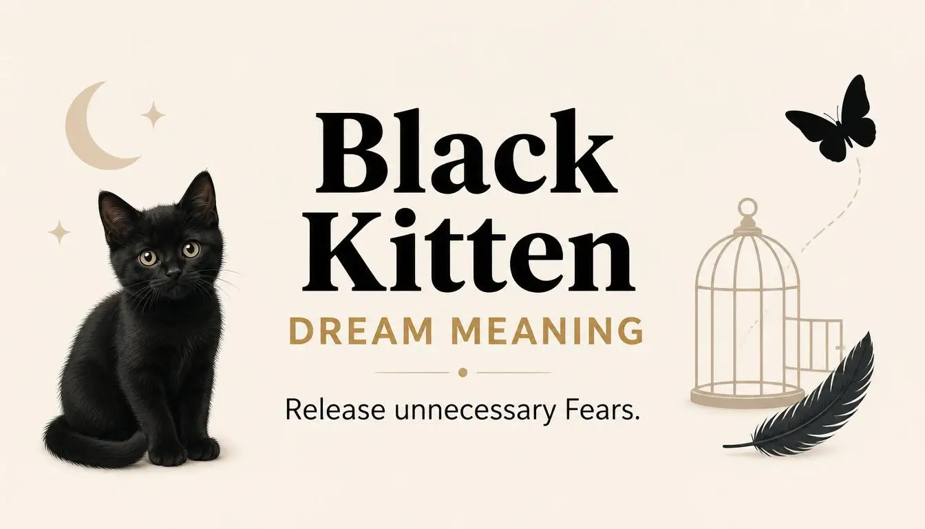 Black Kitten Dream Meaning