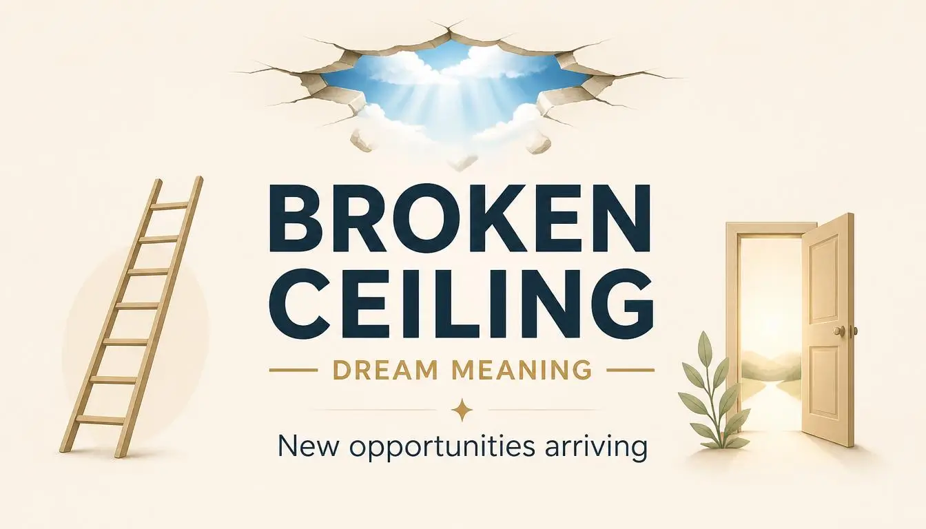 Broken Ceiling Dream Meaning