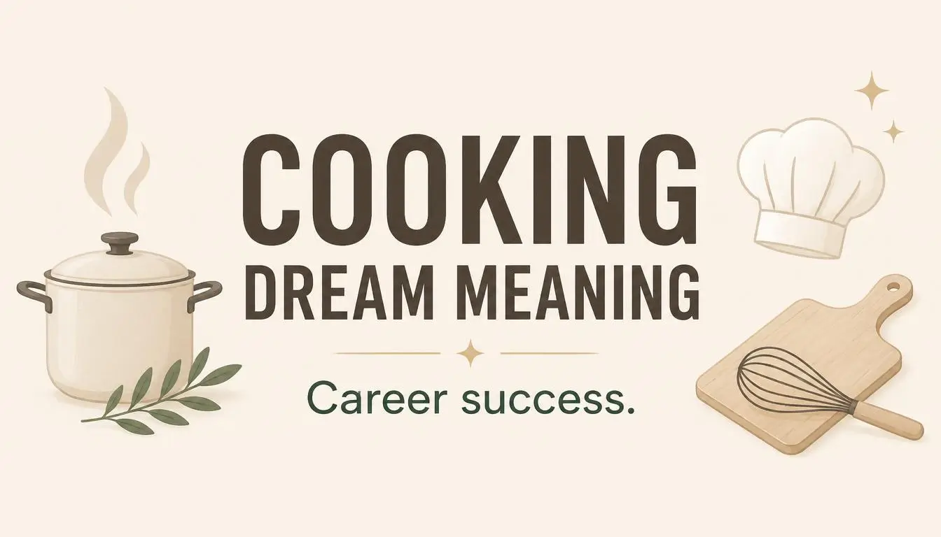Cooking Dream Meaning