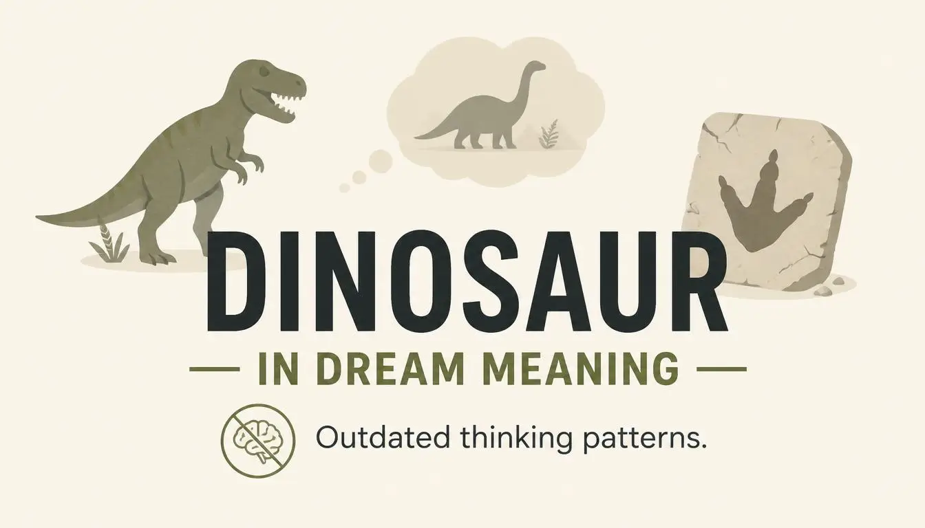 Dinosaur in Dream Meaning