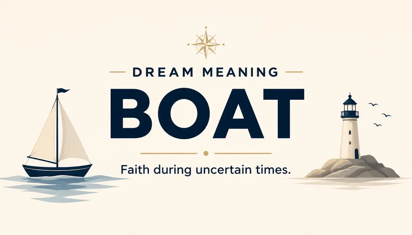 Dream Meaning Boat