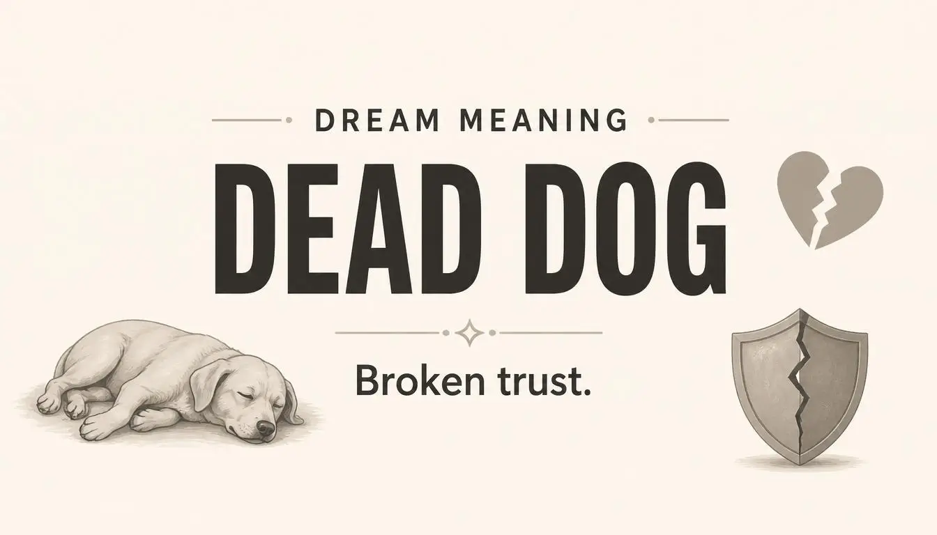 Dream Meaning Dead Dog