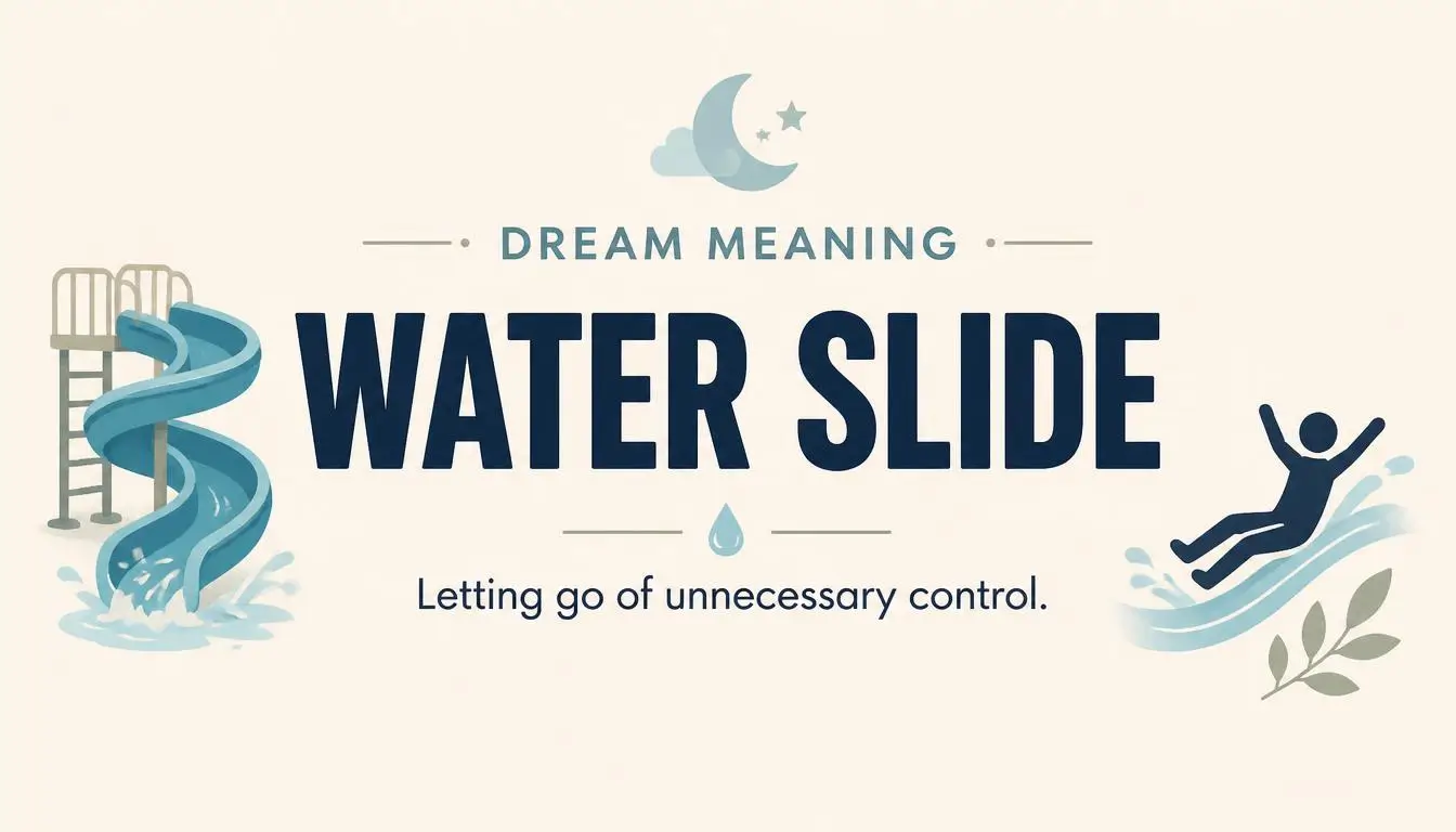 Dream Meaning Water Slide