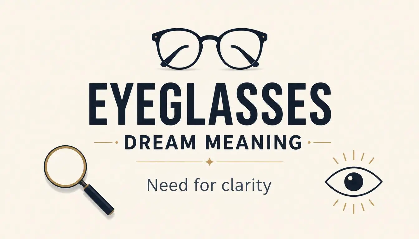 Eyeglasses Dream Meaning