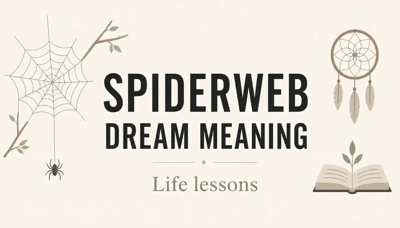 Spiderweb Dream Meaning