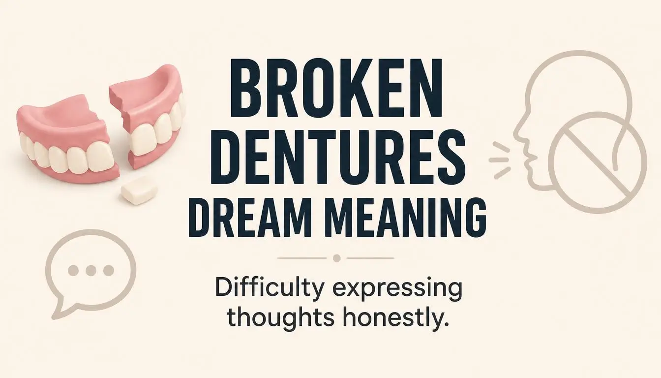 Broken Dentures Dream Meaning
