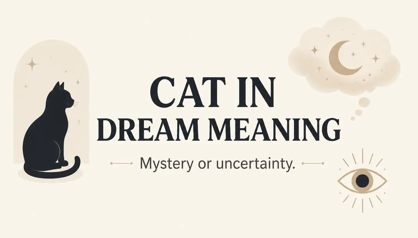 Cat In Dream Meaning