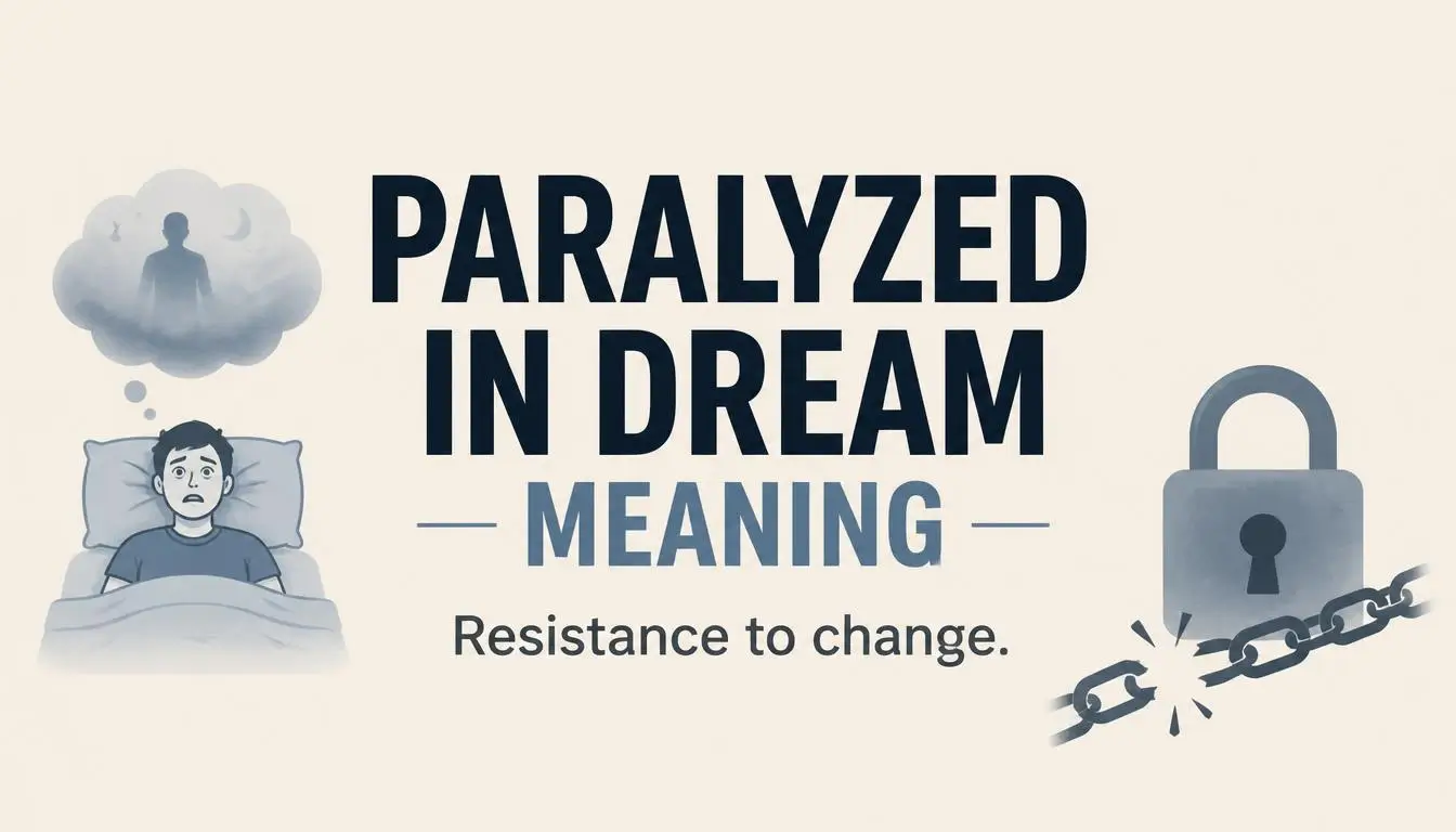 Paralyzed in Dream Meaning