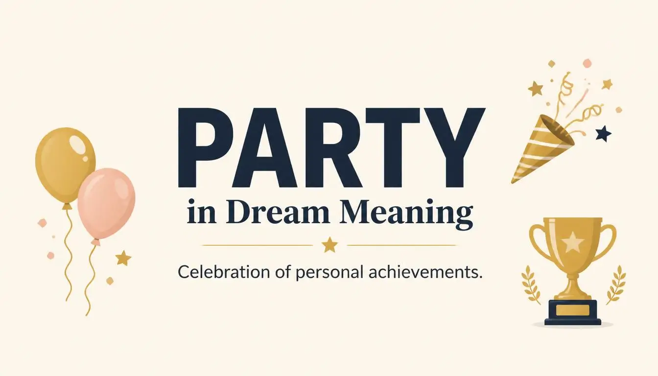 Party in Dream Meaning