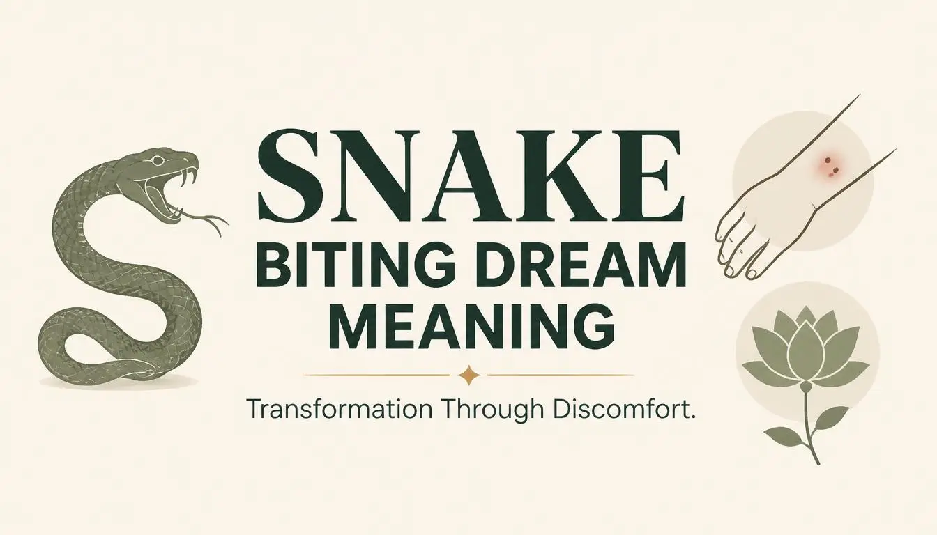 Snake Biting Dream Meaning